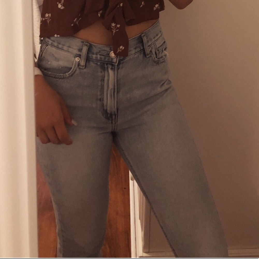 AEO Mom Jeans